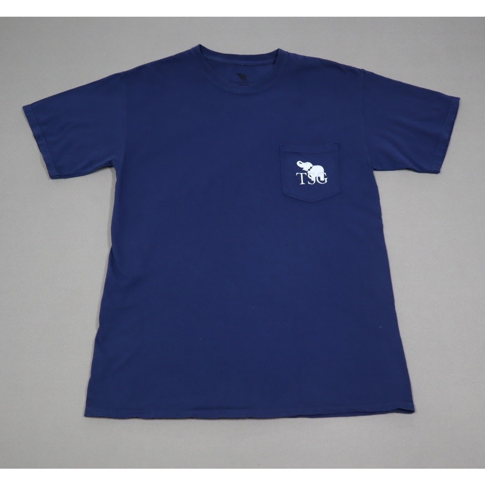 The Southern‎ Gentleman Blue Pocket Tee - Size M